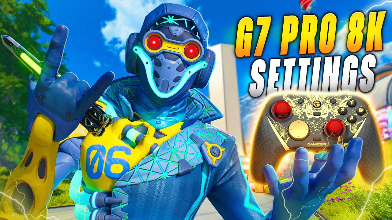 НАСТРОЙКИ С НУЛЕВОЙ ОТДАЧЕЙ для GameSir G7 Pro 8K от Apex-хищника