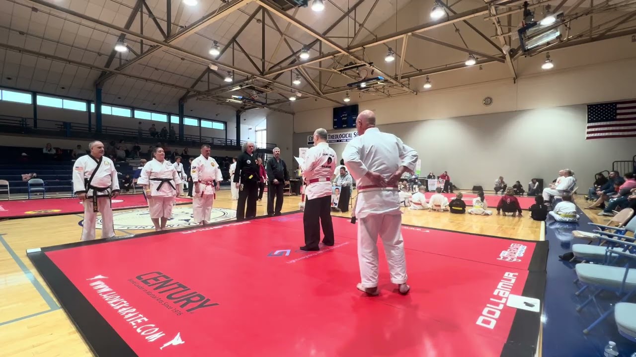 50-64 Black Belt Forms & Weapons at the 2026 Lions Karate Martial Arts Mania