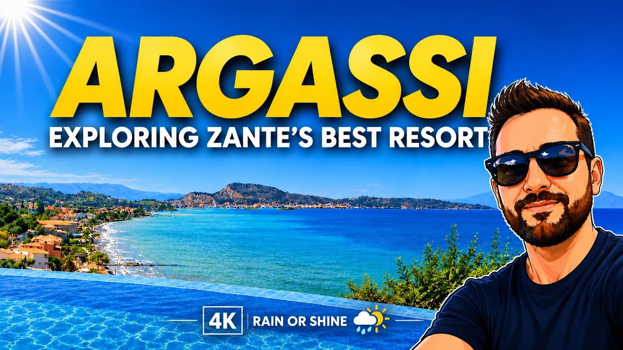 Exploring Argassi #Zante ⁴ᴷ⁶⁰