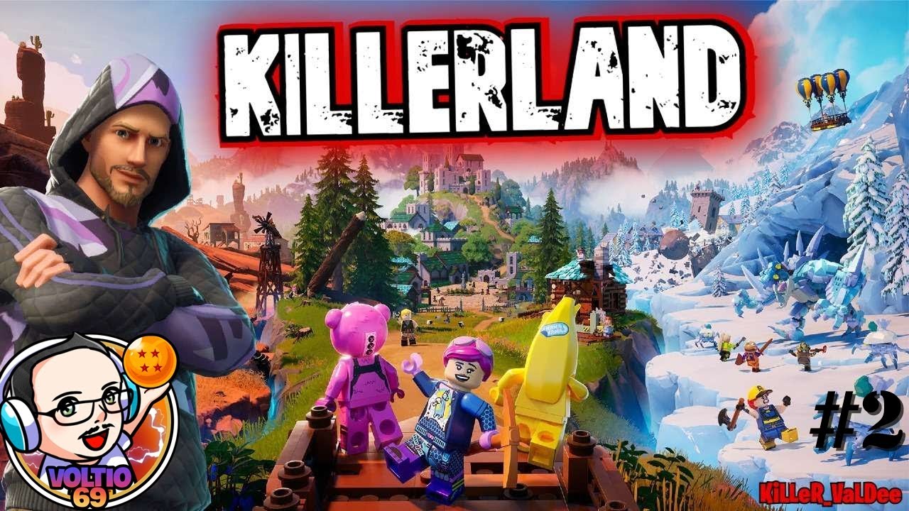 FORTNITE LEGO🎮😍¡KILLERLAND! 🎮😍SERIE INVITADO #2 #fortnite #privadas #directo #envivo