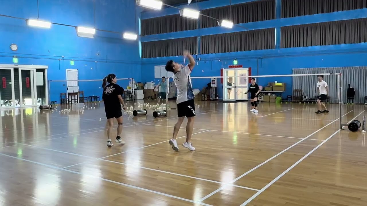 115/3/18 瘋羽無阻 小函 Luke vs 詩涵 辰瑜