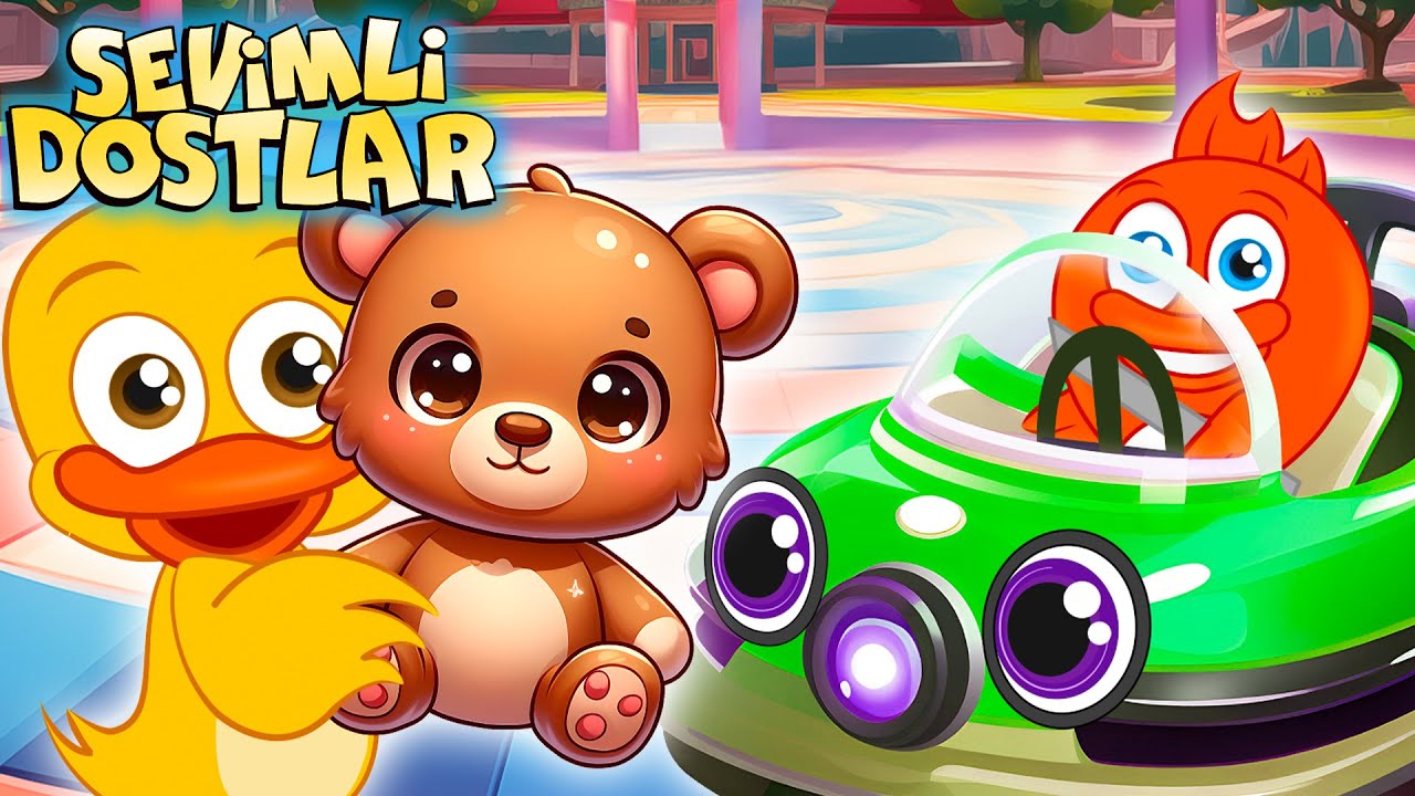 Lunapark Şarkısı 🎡 (YENİ) Sevimli Dostlar'ın Lunapark Maceraları🎠 Bebek ve &Ccedil;ocuk Şarkıları🧸