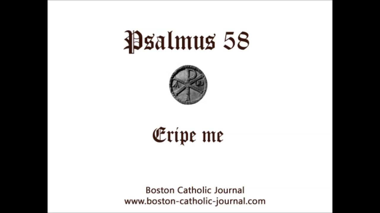 Psalm 58 in Latin