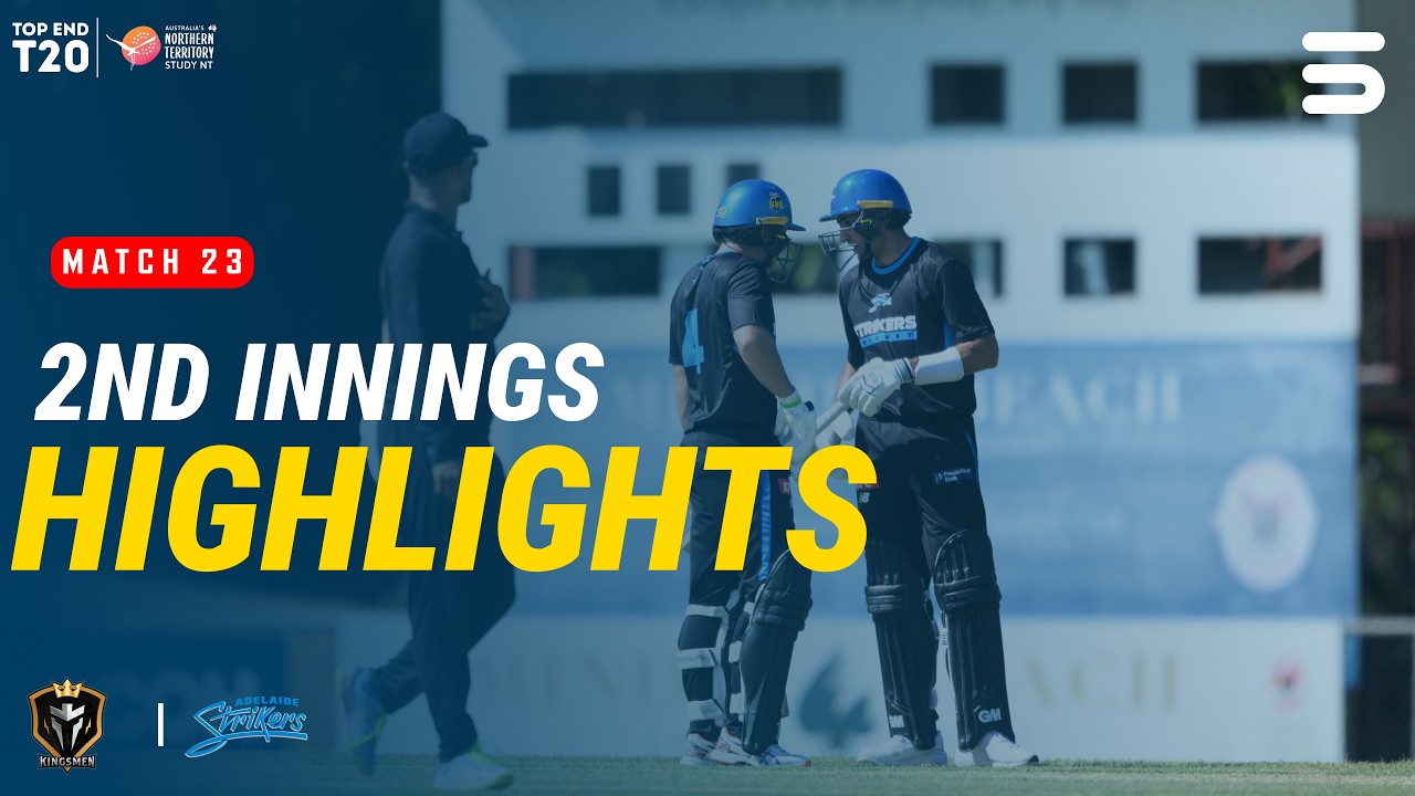Adelaide Strikers Highlights | Kingsmen vs Strikers | Top End T20 2026 | Match 23 | ZP1H