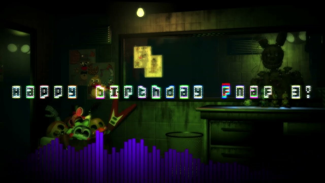 Our Little Horror Story Cover (HAPPY BIRTHDAY SPRINGTRAP!!!)