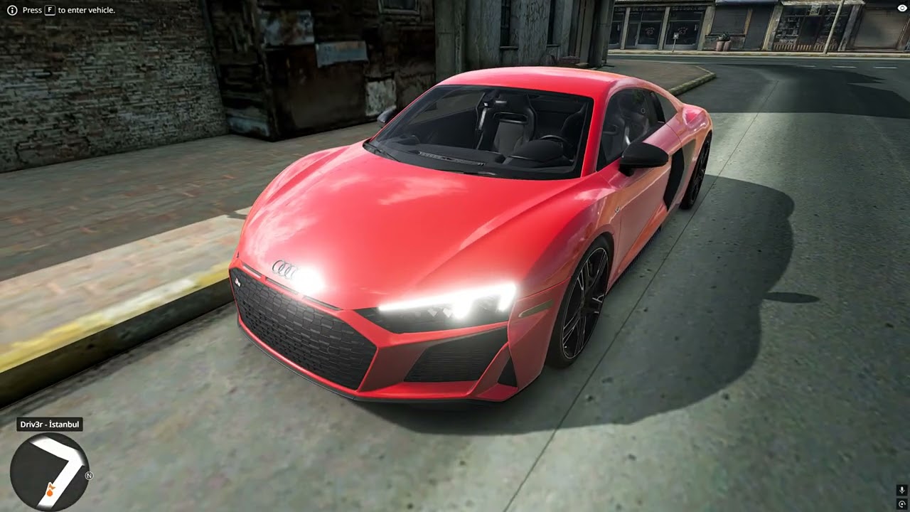 BeamNG Insane Istambul (Driv3r map) - Audi R8 V10