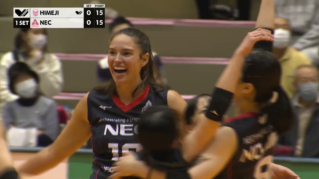 【Vリーグ公式】2021/10/31 ハイライト #ヴィクトリーナ姫路 vs #NECレッドロケッツ