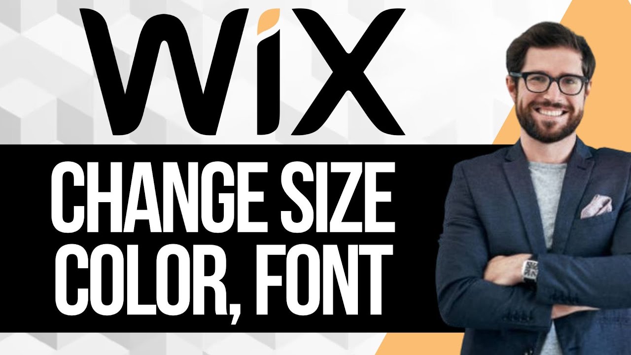 How to Change the Size, Color and Font of Text on Wix website