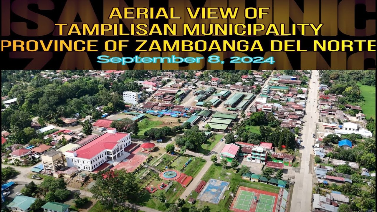 Aerial View of Tampilisan, Zamboanga del Norte