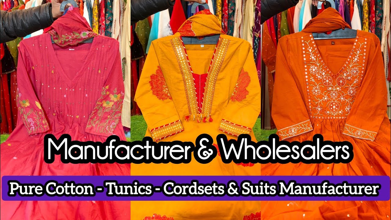 💞 Beautiful Cotton Tunics - Cordsets & Suits Collection By Poorva Export Jaipur 💞