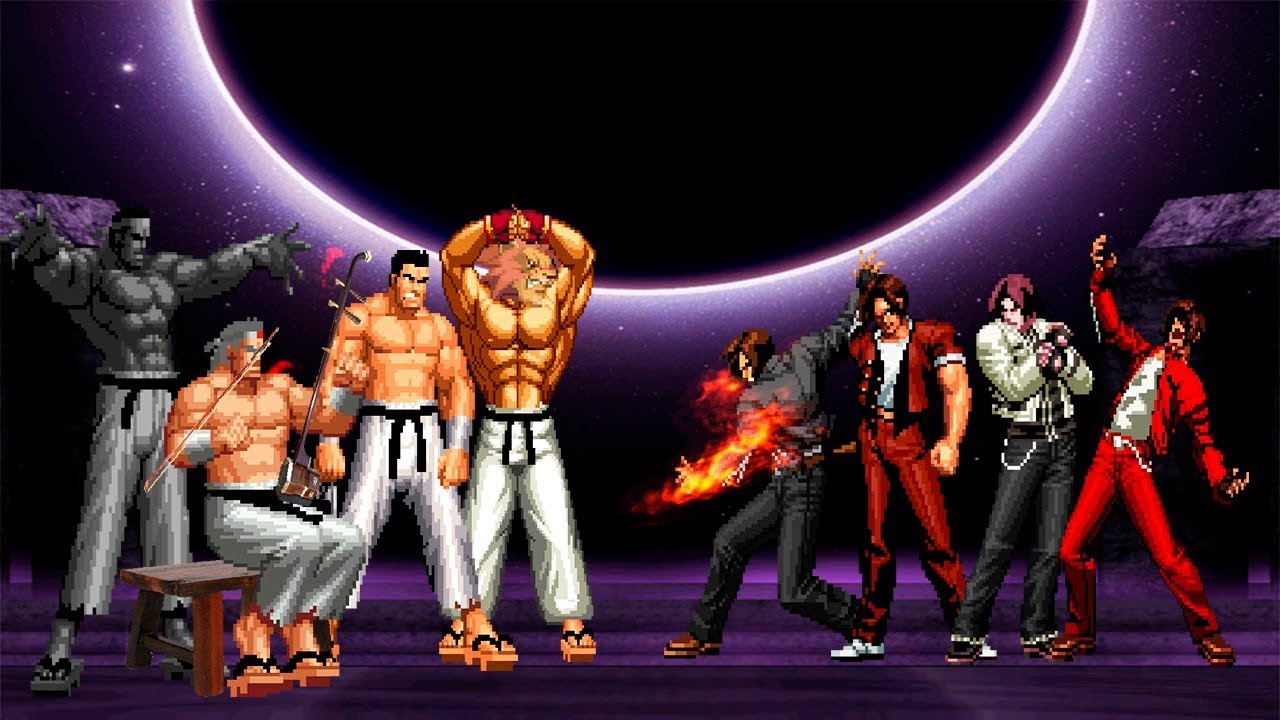 Kof Mugen Daimon Team VS Kyo Team
