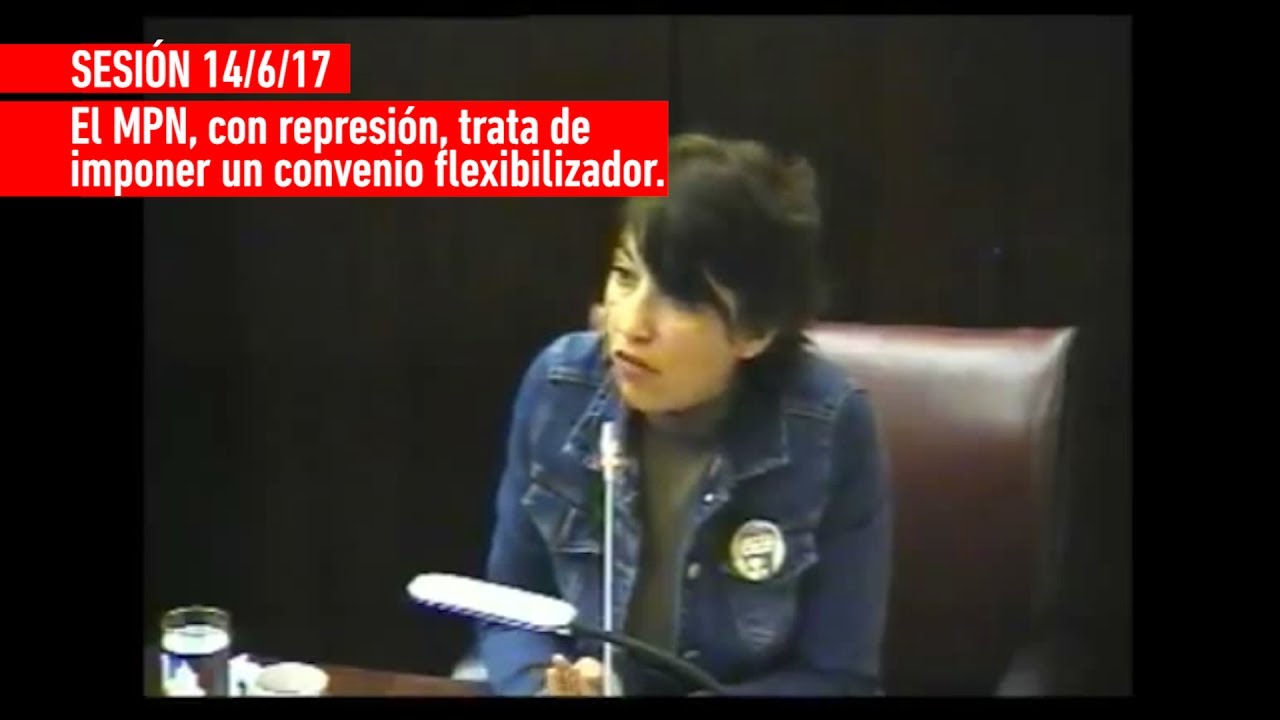 El MPN, con represi&oacute;n trata de imponer un convenio flexibilizador // Patricia Jure