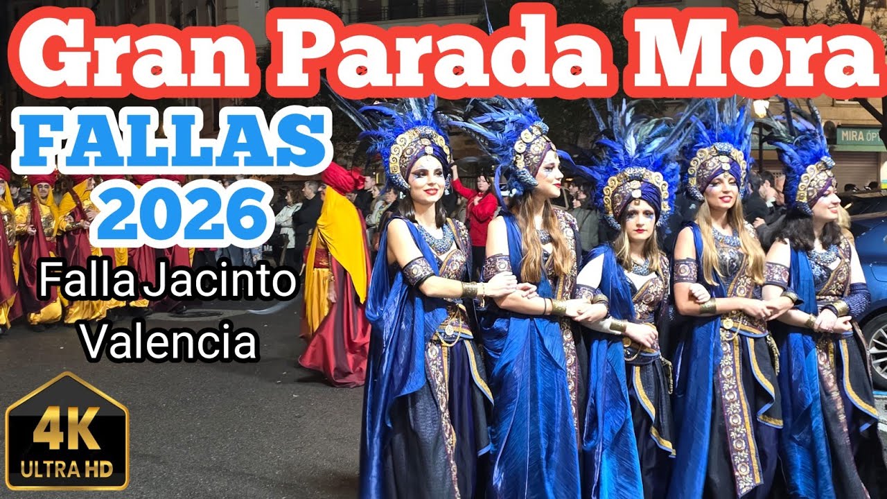 Gran Entrada Mora 2026 Falla Jacinto valencia #Fallas26 #Falles2026 #valencia #Entradamora