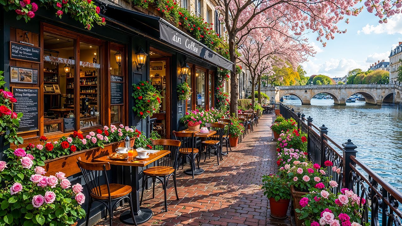 French Caf&eacute; Morning Jazz ☕ Elegant Bossa Nova &  Sweet Jazz Instrumental Music to Start Your Day