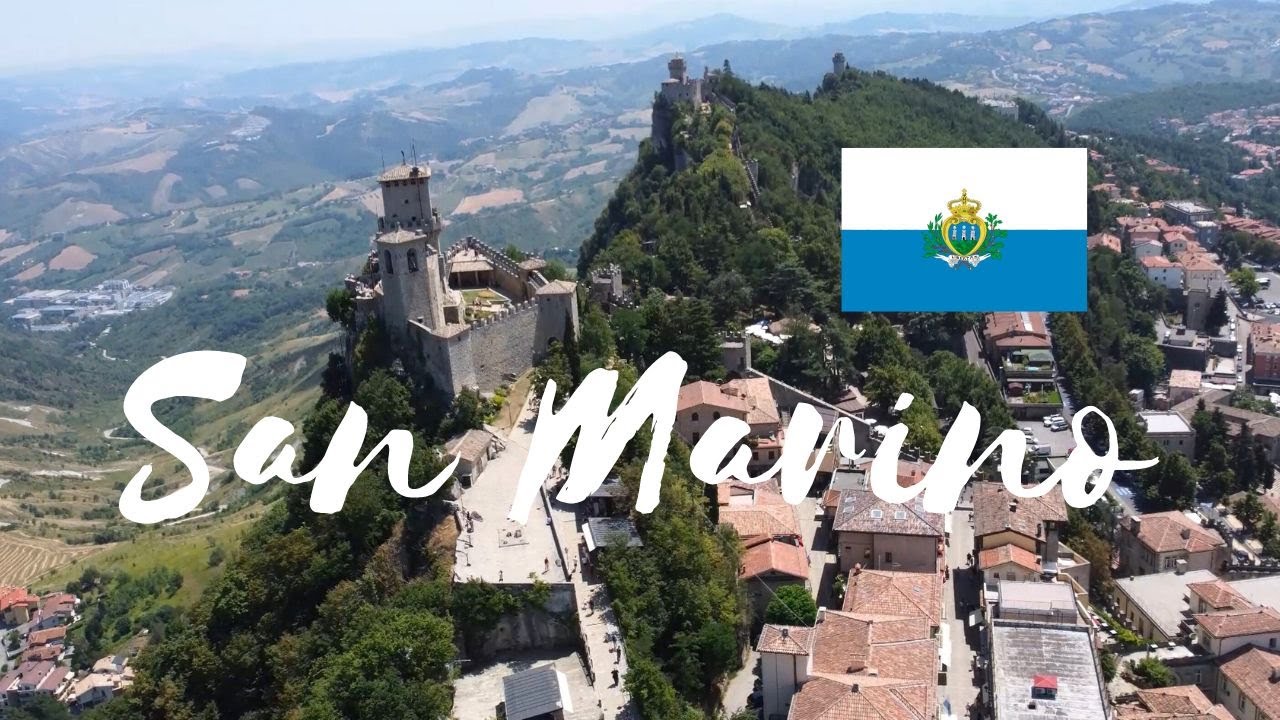 🏰 San Marino Drone Flight Video | World from Above