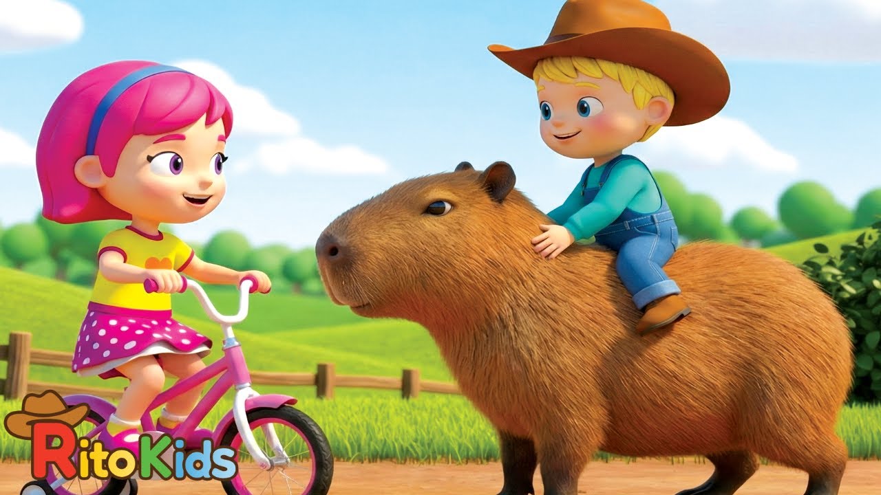 &iexcl;La Capibara Se Atasc&oacute;! Lola al Gran Rescate 🐮✨