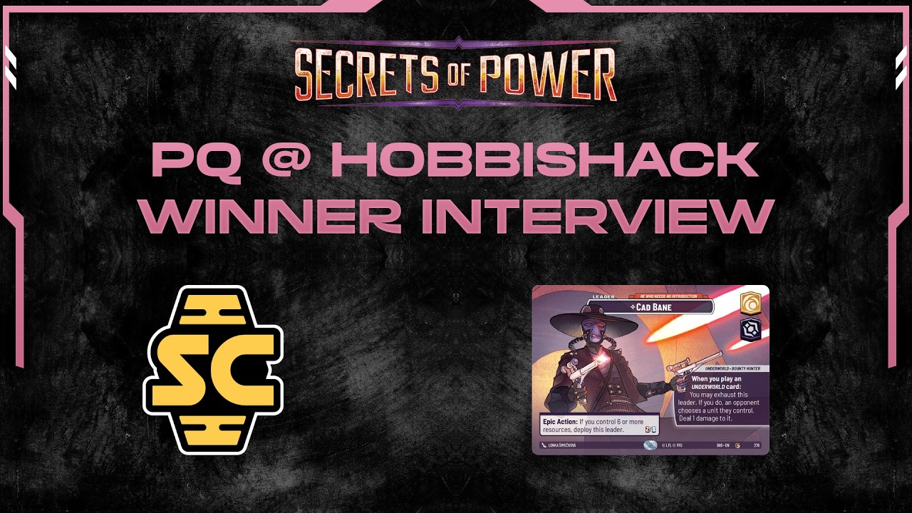 SWU SEC PQ HobbiShack Winner Interview