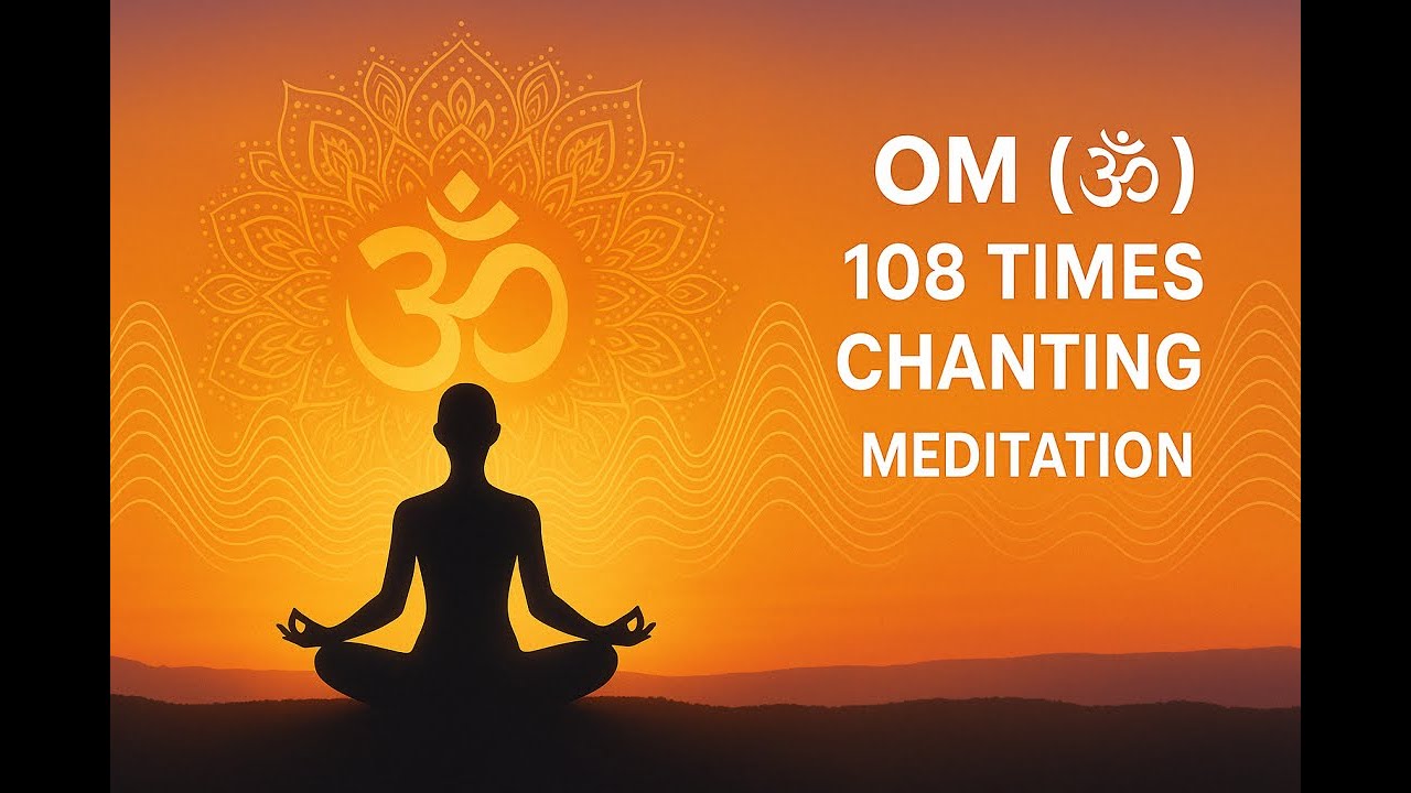 Powerful OM Chant 108 Times | Feel the Power of OM | Meditation for Inner Calm | Dhwani Dhyan