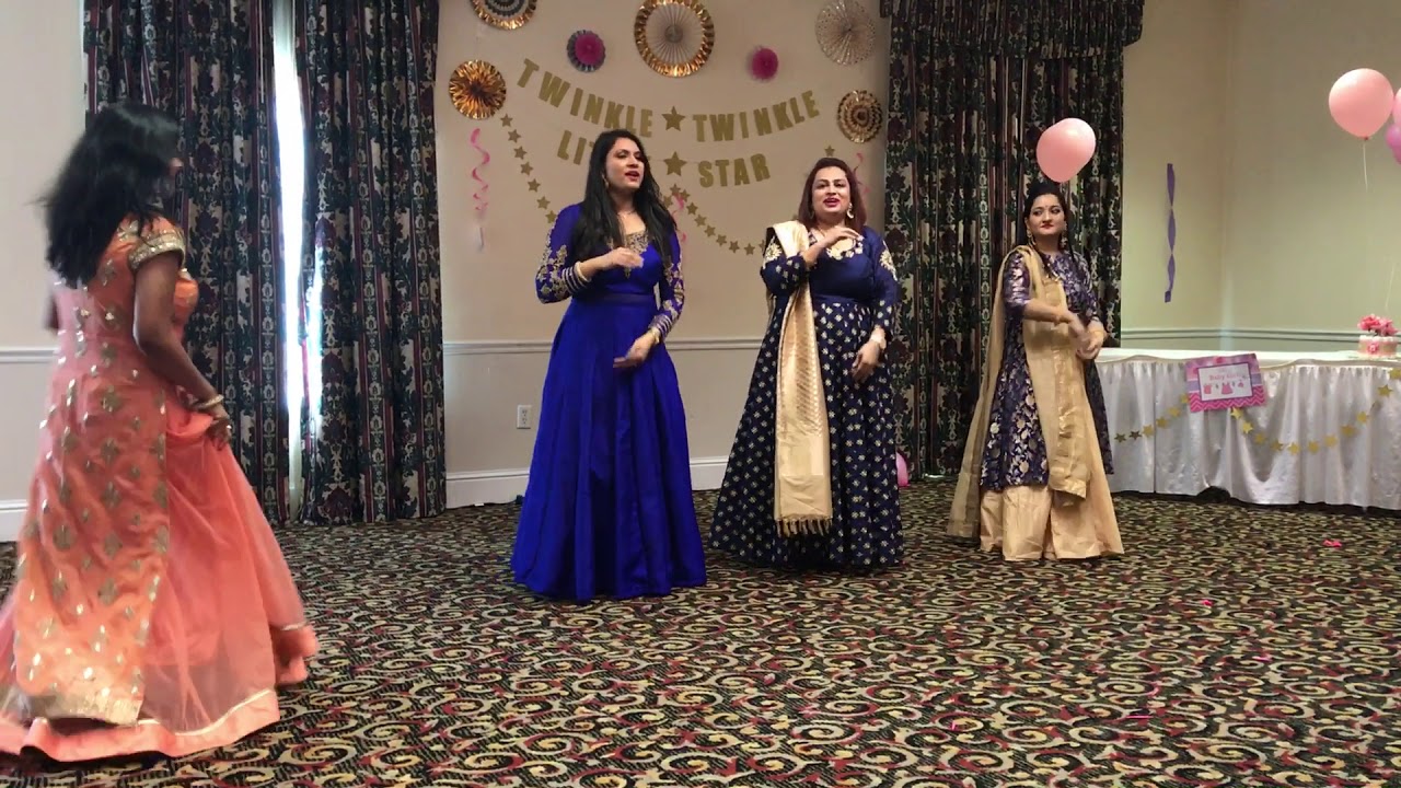 Baby shower dance