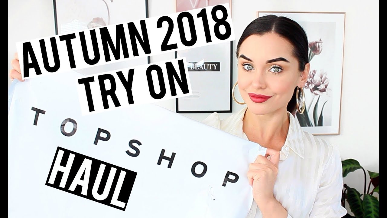 TOPSHOP HAUL AUTUMN 2018 TRY ON & VOGUE GIVEAWAY | KatesBeautyStation