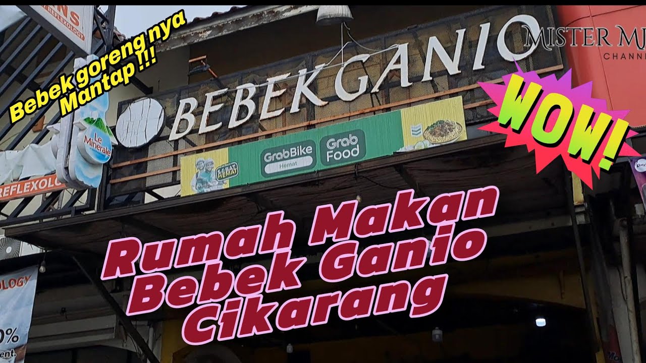 Rumah Makan Bebek Ganio Cikarang | Bebek & Sambal nya Mantap #bebekganiocikarang