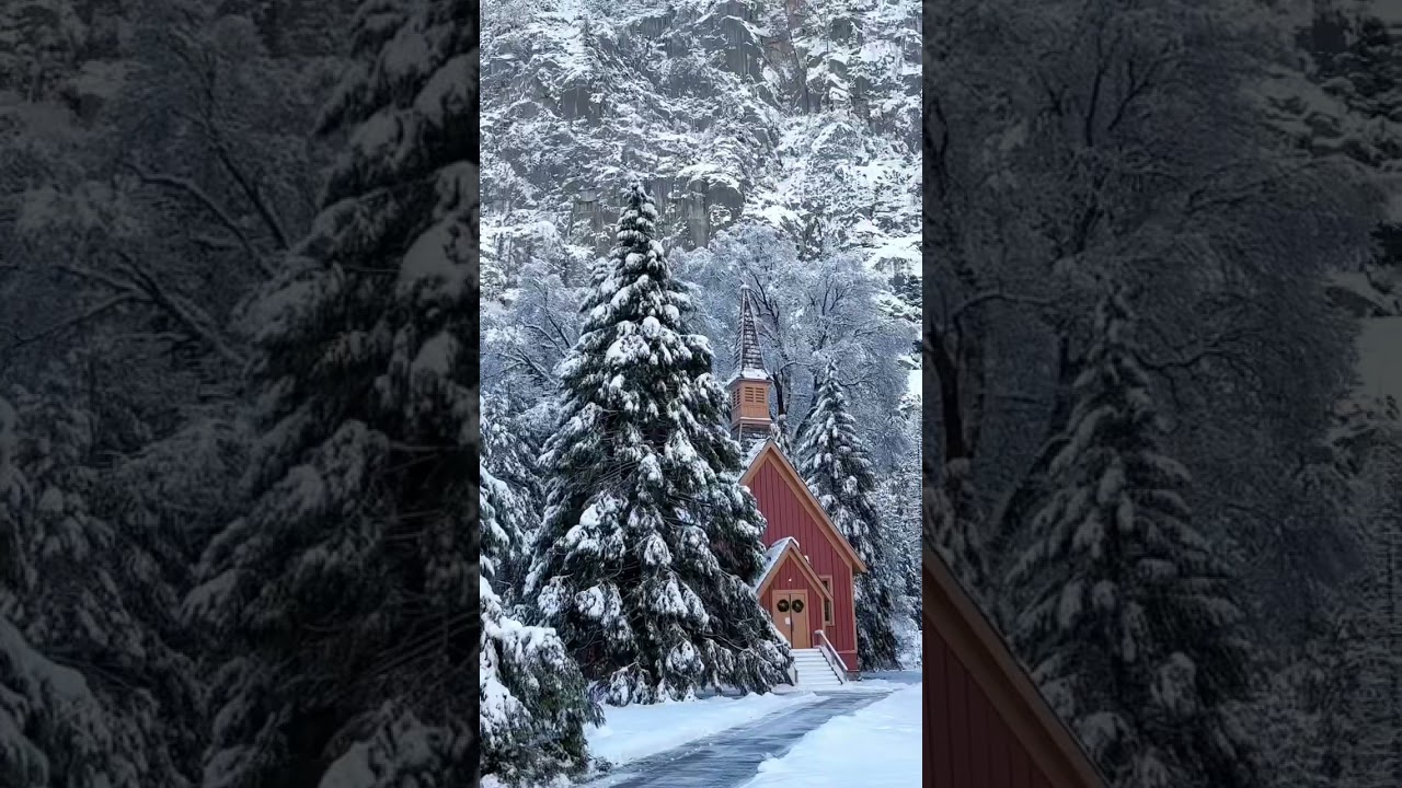 Yosemite during Winter ❄️🌨️⛄️