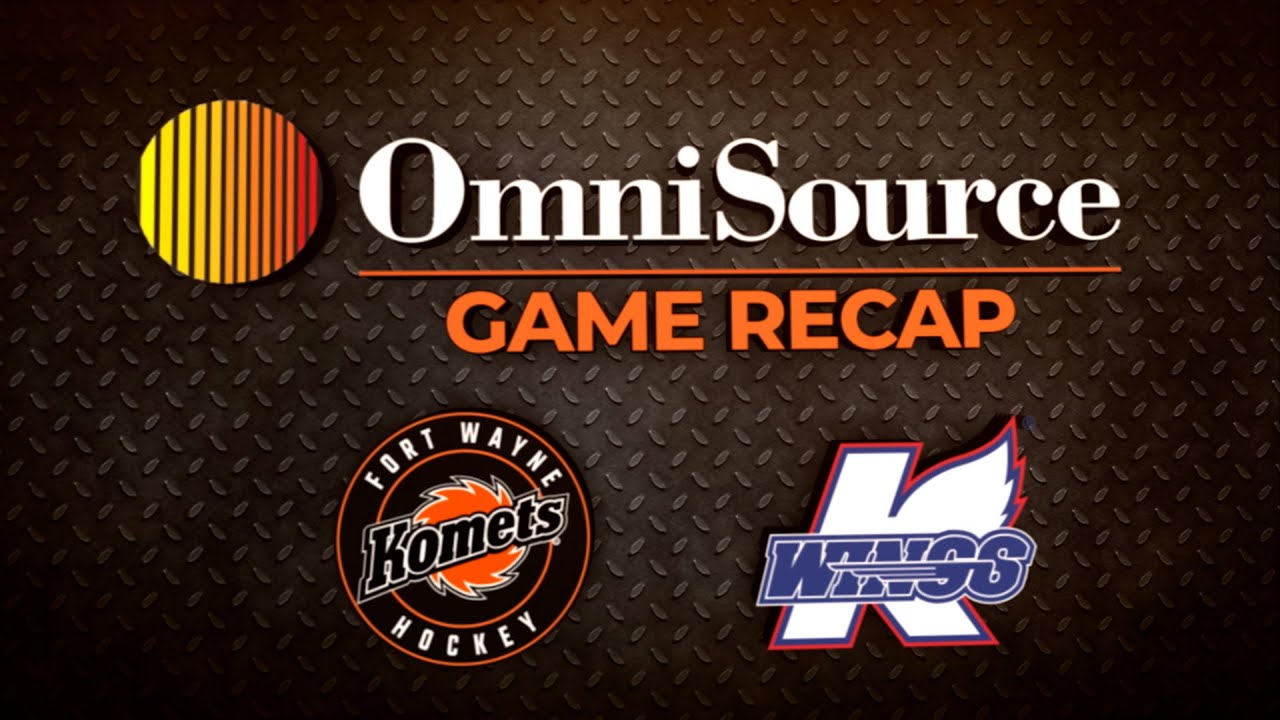 Kalamazoo Wings 1 at Fort Wayne Komets 6 (12-22-22)