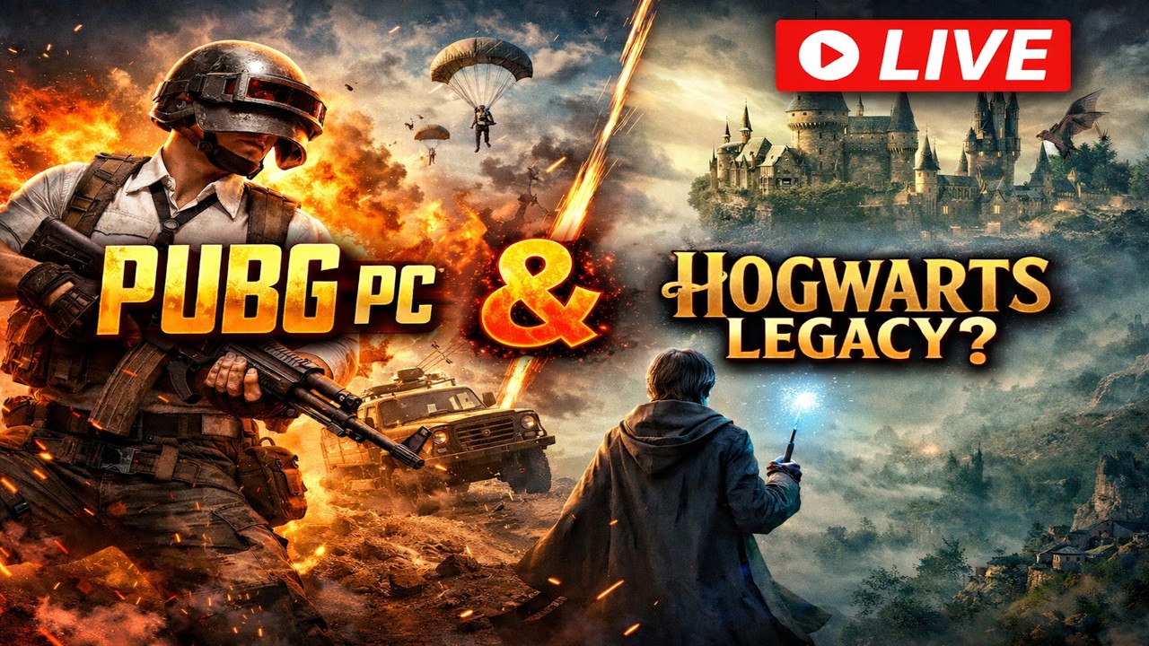 🔥 PUBG PC With Hogwarts Legacy Gameplay | Magical World Adventure 🪄#hogwartslegacy #pubgpc #pubg