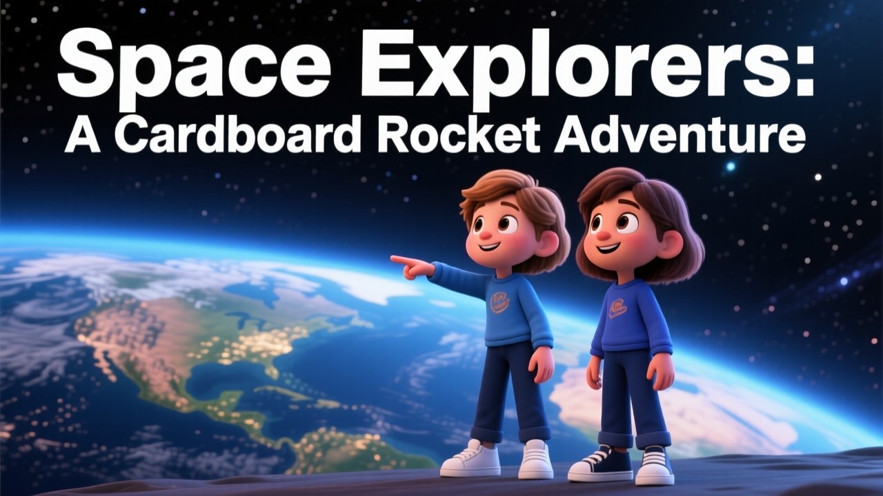 Space Explorers  A Cardboard Rocket Adventure
