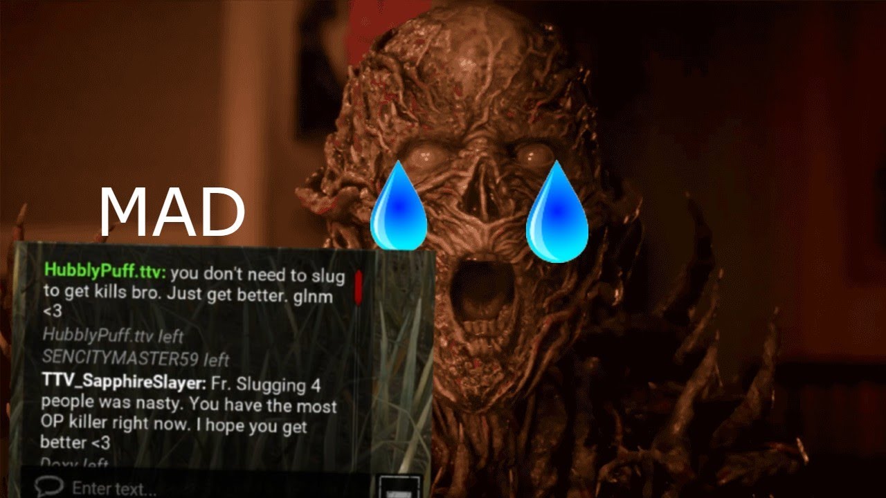 TTV RAGES AT ME ON DBD