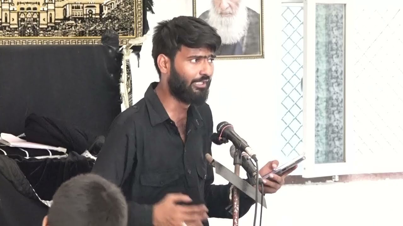 Baba Yeh Bata Doki Chacha Kyu Nahi Aye/Nauha Khwan Aman Jafri/8 Muharram 2025 | Imam Bargah Korjha |