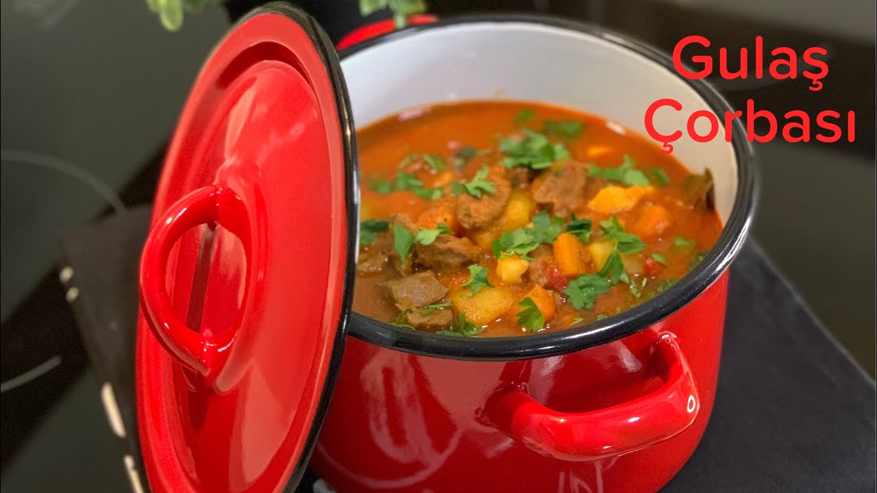 Lezzetli Macar Gulaş ♨️ Orijinal Tarifi👌| #çorbatarifleri #farklıçorbatarifleri #çorbalar #yemek