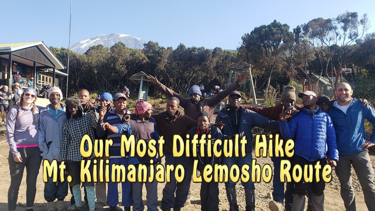 Mt. Kilimanjaro Lemosho Route