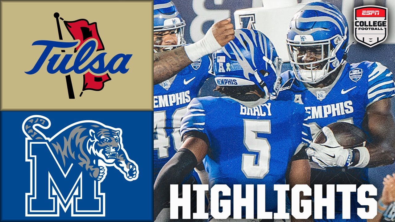 Tulsa Golden Hurricane vs. Memphis Tigers | Full Game Highlights | ESPN College Football