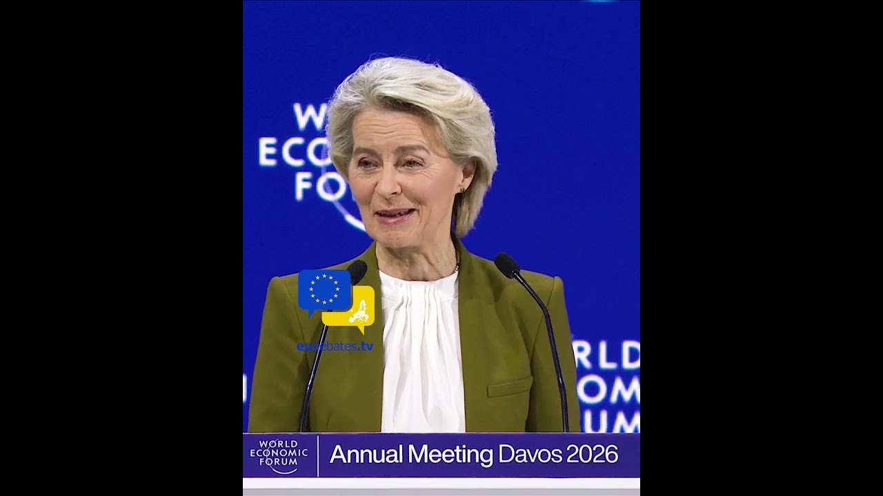 A Spirit of Dialogue &mdash; Von der Leyen&rsquo;s Powerful Call as Davos Turns 55  WEF 2026