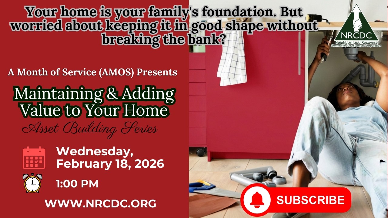 MAINTAINING AND ADDING VALUE TO YOUR HOME (February 2026)