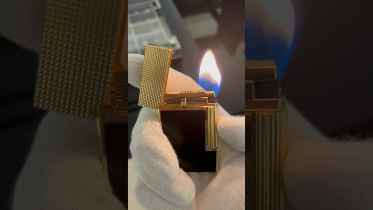 Best cling sound ever&hellip; New S.T. Dupont Ligne 2 Cling series lighter.  #stdupont