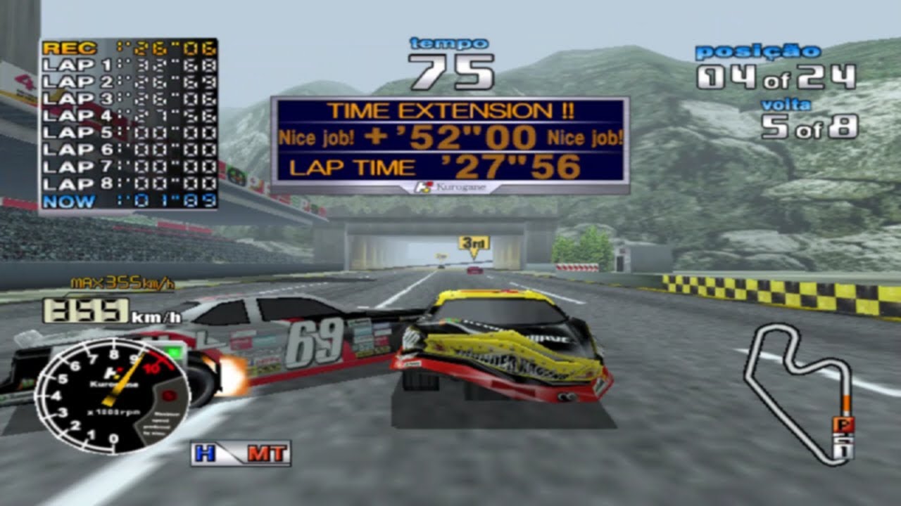 Maximum Speed - Arcade - Stock - Thunder Racing -  Wizard Groove Raceway - Full Race