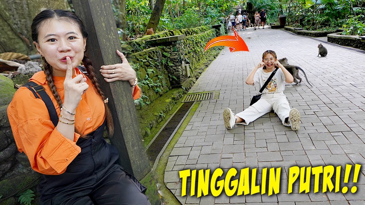 PRANK TINGGALIN PUTRI DI HUTAN MONYET!! DIA NANGIS KETAKUTAN!!