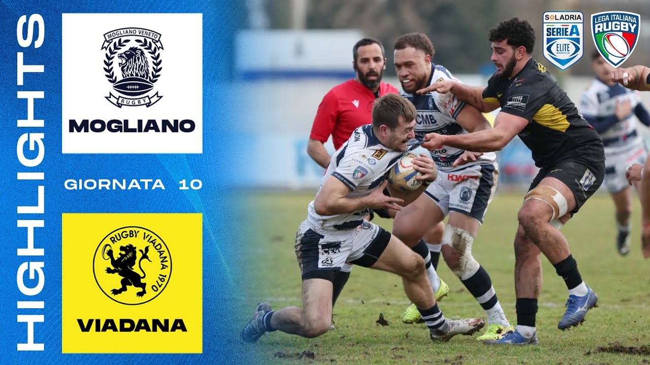 MOGLIANO - VIADANA | Giornata 10 | SOLADRIA Serie A Elite | Highlights