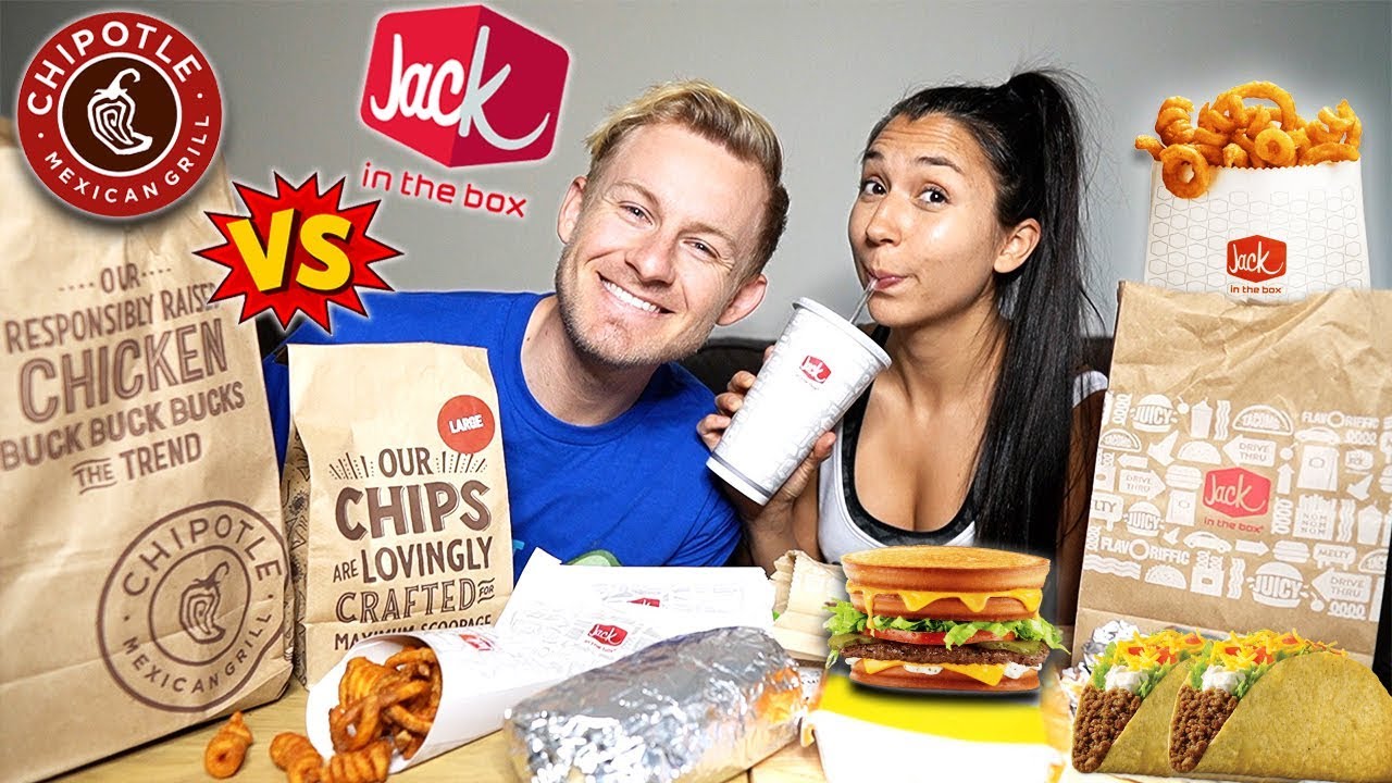 Chipotle vs. Jack In The Box MUKBANG!