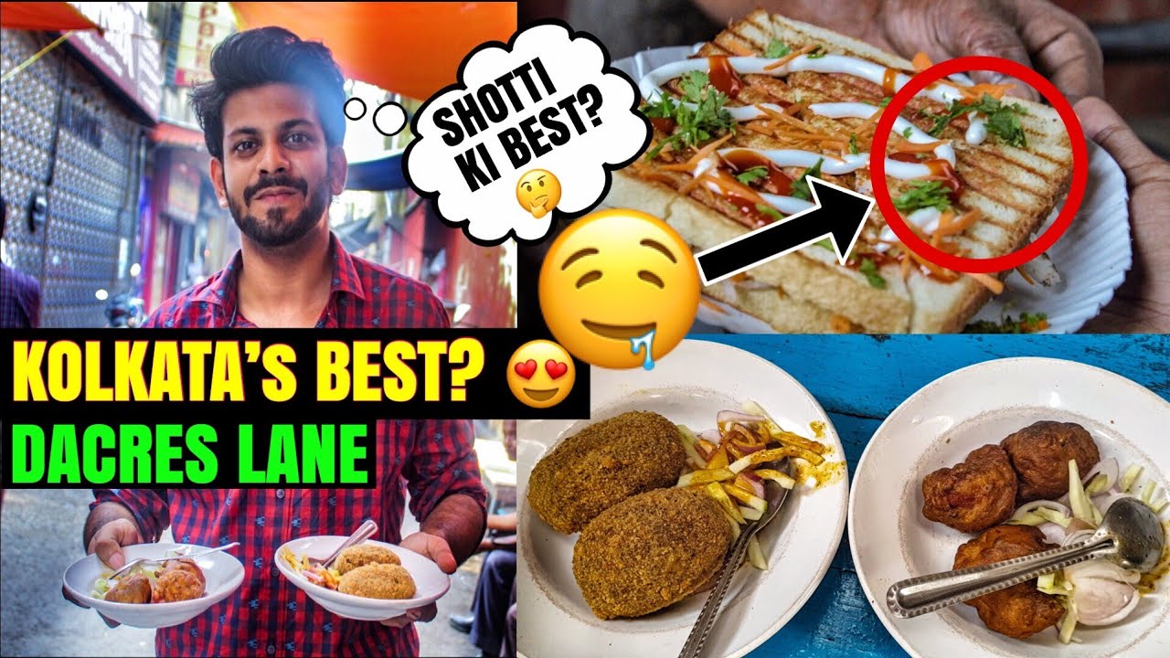 DACRES LANE 'e ki Kolkata's BEST street food pawa jaye? 😍 Chitto Babur Dokan | Bangla vlog
