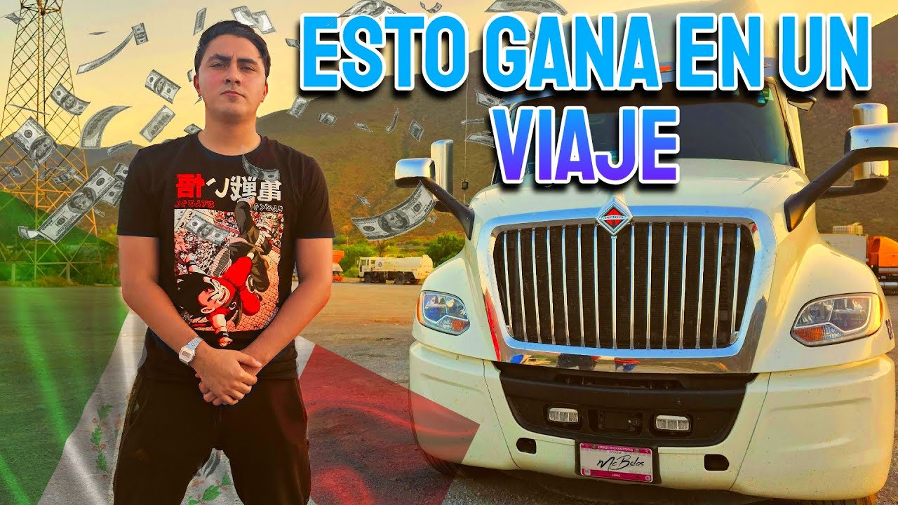 ¿Cuanto DINERO gana un CHOFER de TRAILER en México? (Cuanto gasta y cuanto pagan) *La vida Nocturna*