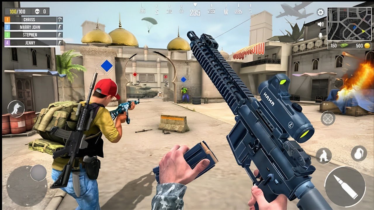Anti _Terrorist IGI Cover Fire Shooting Games -Android Gameplay