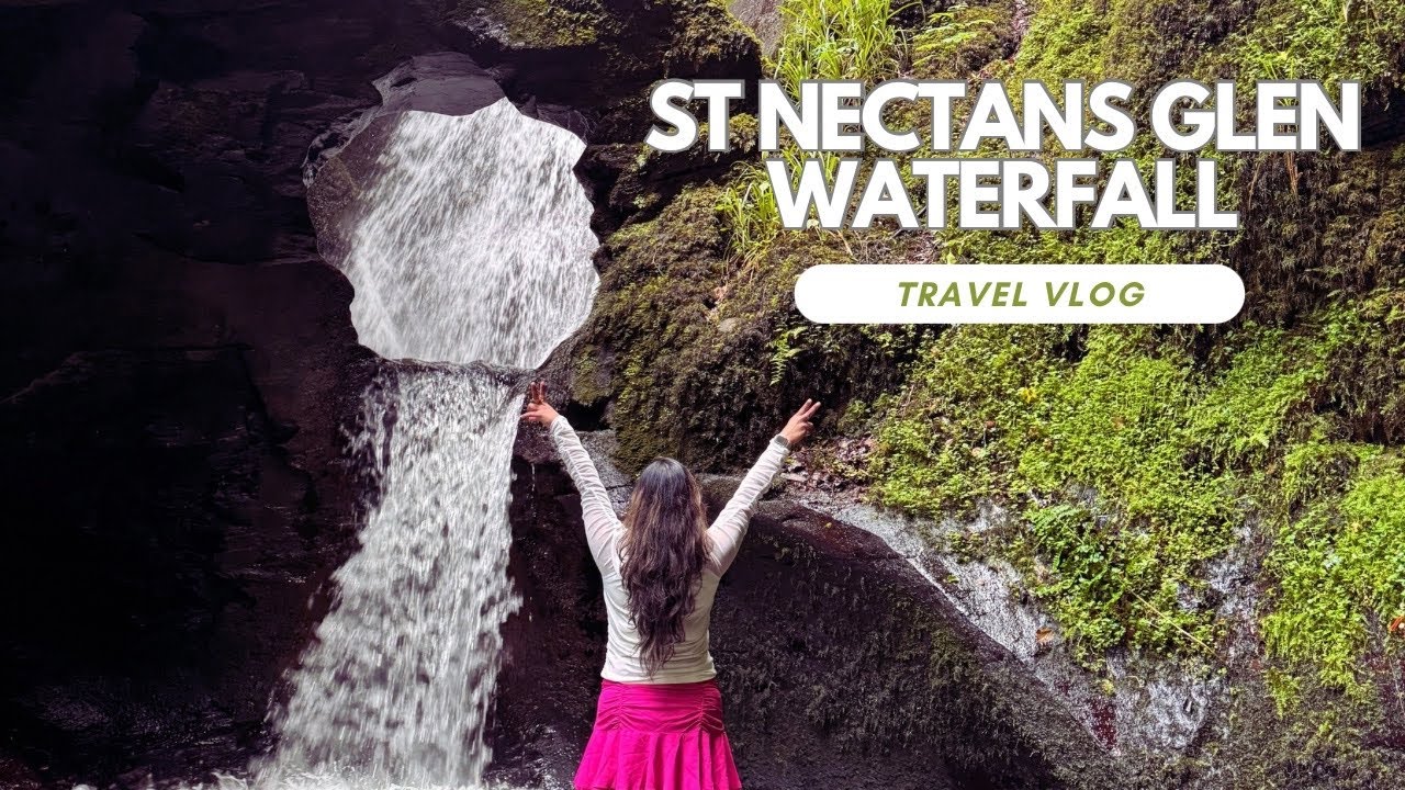 St Nectan’s glen Waterfall || Cornwall Part -2 || Road trip || Travel Vlog