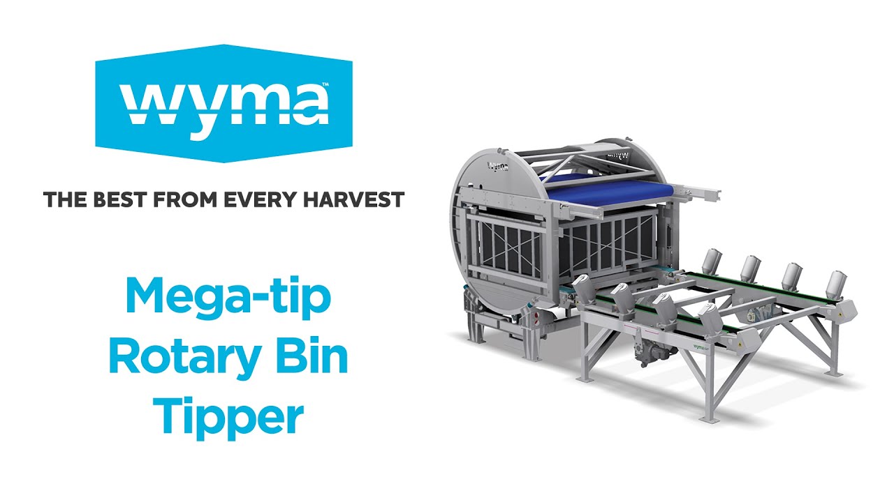 Wyma Mega tip Rotary Bin Tipper