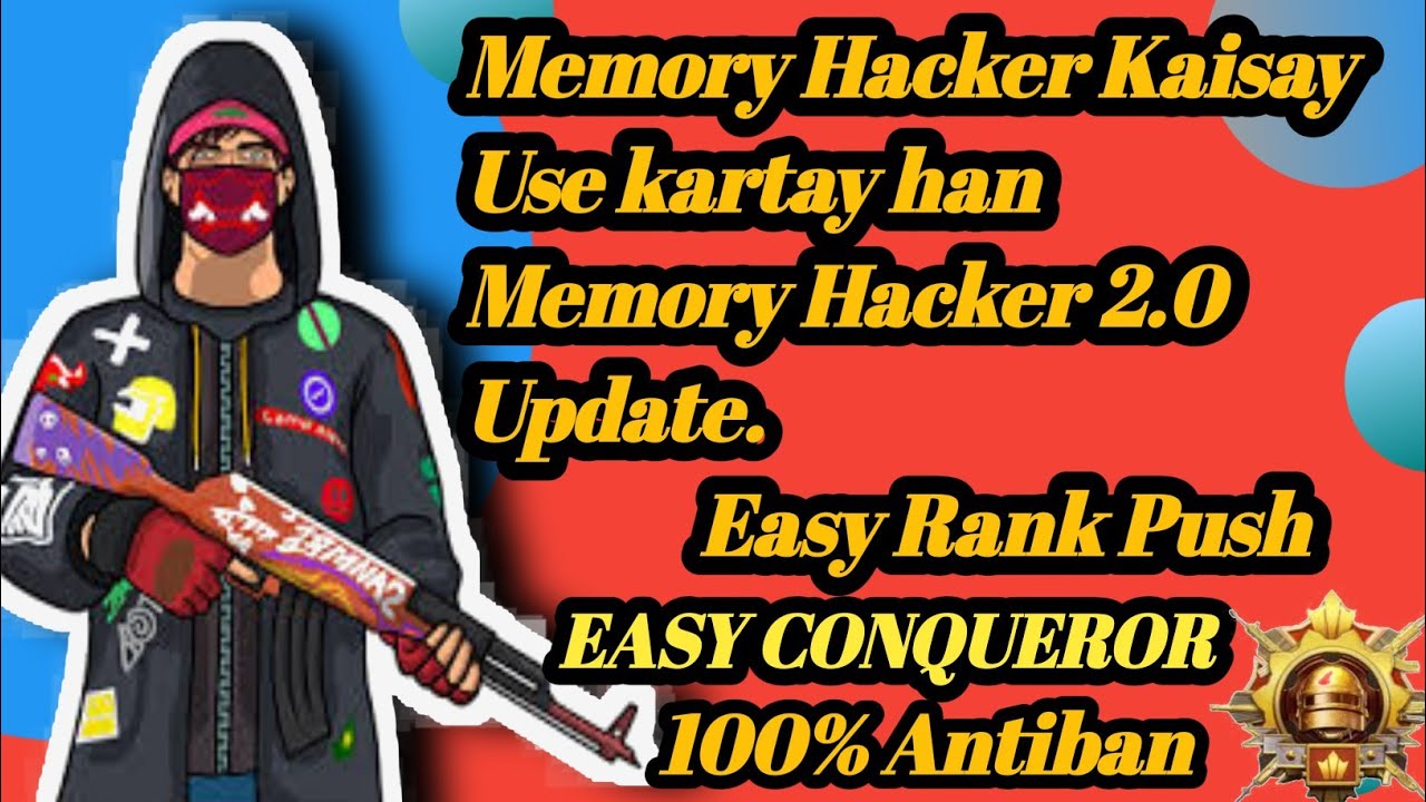 How To Use Memory Hacker in Pubg Mobile For 2.0 Update | easily Conquerar Tips Rank Push!