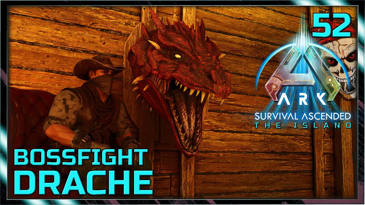 ASA The Island 🌴 52: Bossfight DRACHE - Gamma - Beta - Alpha | #Doctendo #Gaming