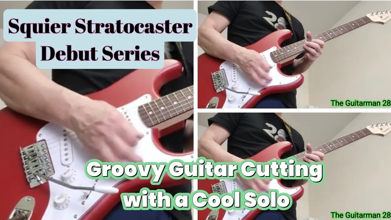 Squier Debut Series Stratocaster Dakota Red Electric Guitar Improvisation 1/26/25