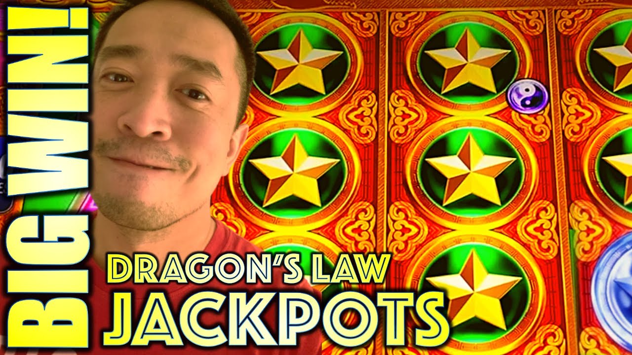 ★NEW SLOT!★ 🐲 DRAGON’S LAW JACKPOTS Slot Machine (KONAMI)